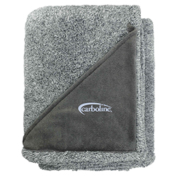 Heathered Fuzzy Fleece Blanket
